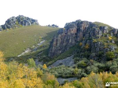 Babia-Puente Santos Noviembre; federacion española montaña nacimiento del rio manzanares rutas madri